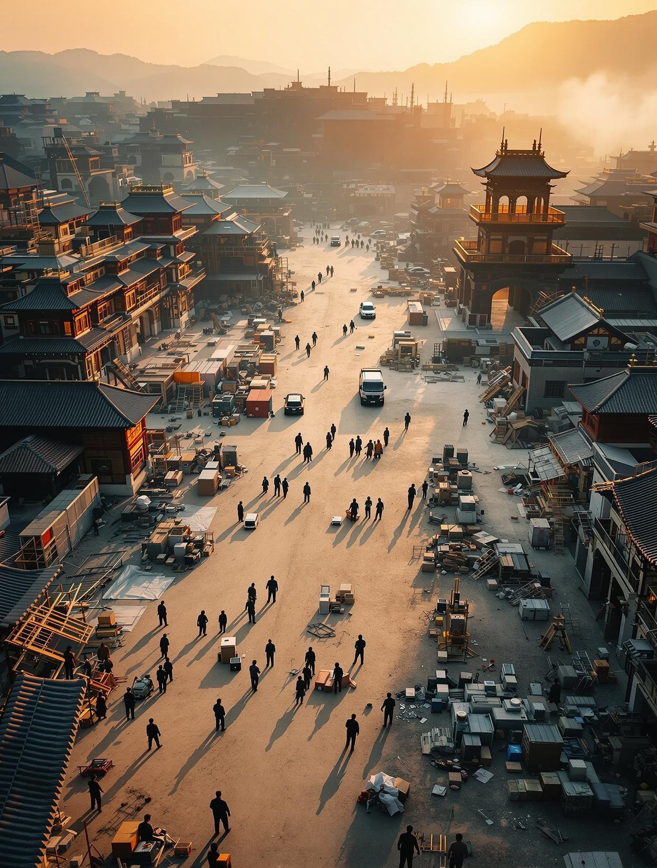 皮特影视影视基地全景